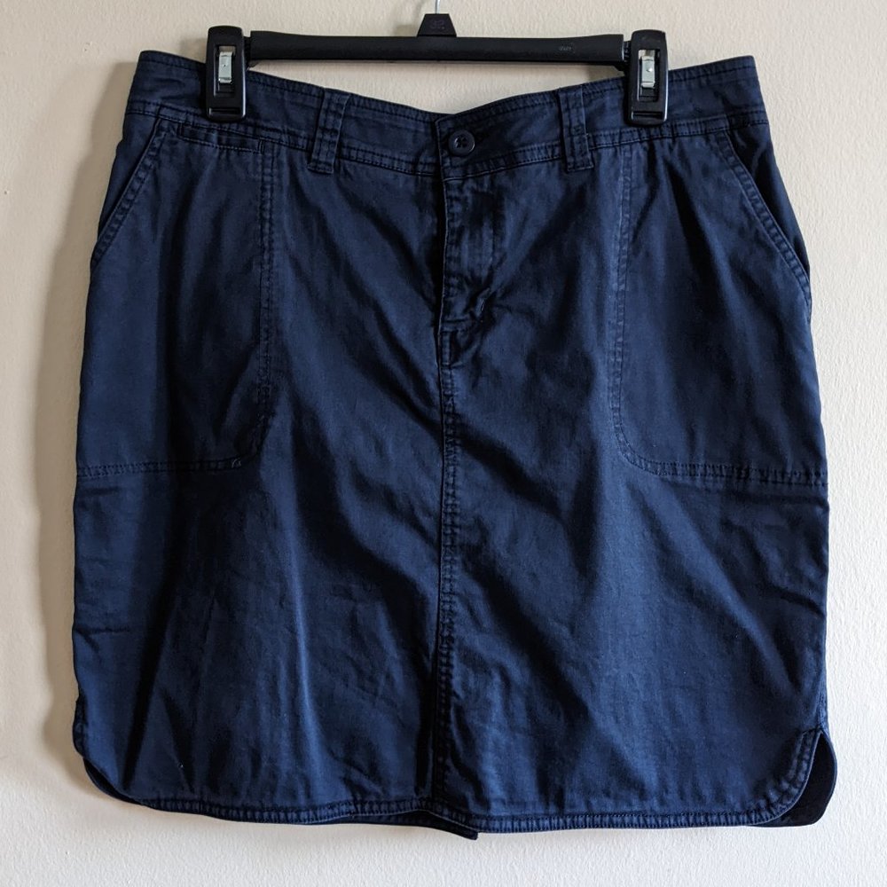 Woolrich utility skirt in navy